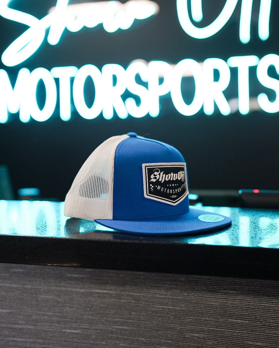 Showoff Motorsports Patch curved brim women's baseball hats – Show Off  Motorsports